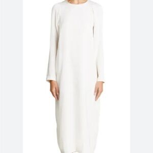 Toteme dropped shoulder long sleeve dress